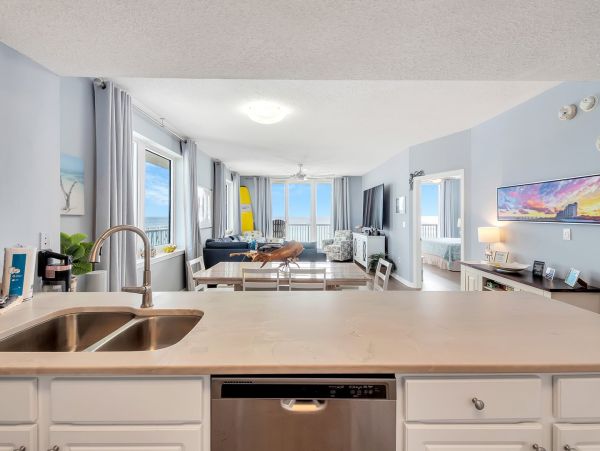 Navarre Beach Vacation Rental - Gulf Front Condo with Balcony & Pools