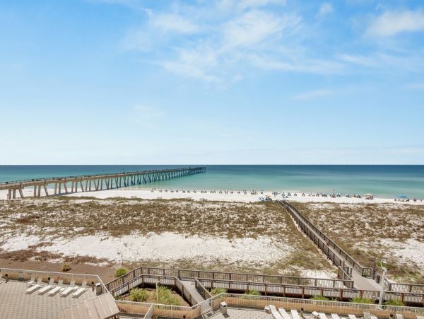 Navarre Beach Vacation Rental - Gulf Front Condo with Balcony & Pools