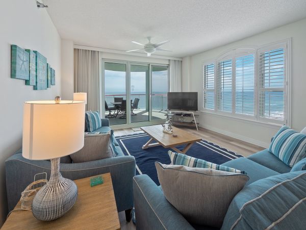 Navarre Beach Vacation Rental - Gulf Front Condo with Pool & Balcony