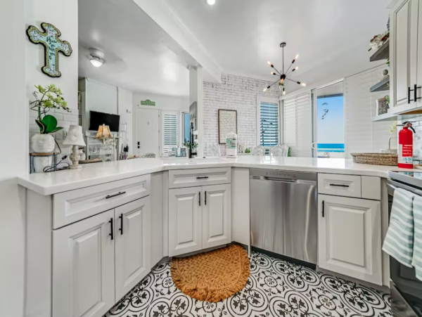 Prime Location on Mission Bay Beach Two Bedroom Condo