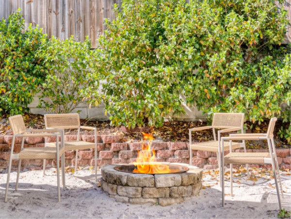 Charming Coastal Bungalow in Destin with Pool and Separate Carriage House Steps from the Beach