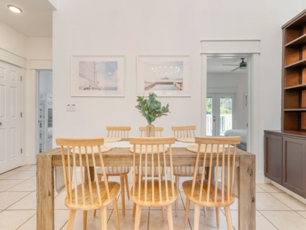 Charming Coastal Bungalow in Destin with Pool and Separate Carriage House Steps from the Beach