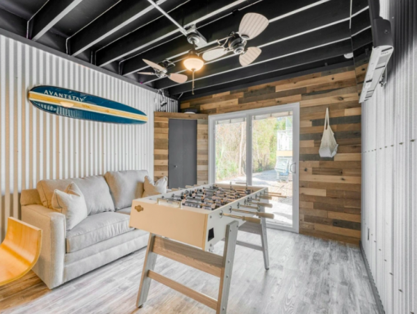 Charming Coastal Bungalow in Destin with Pool and Separate Carriage House Steps from the Beach