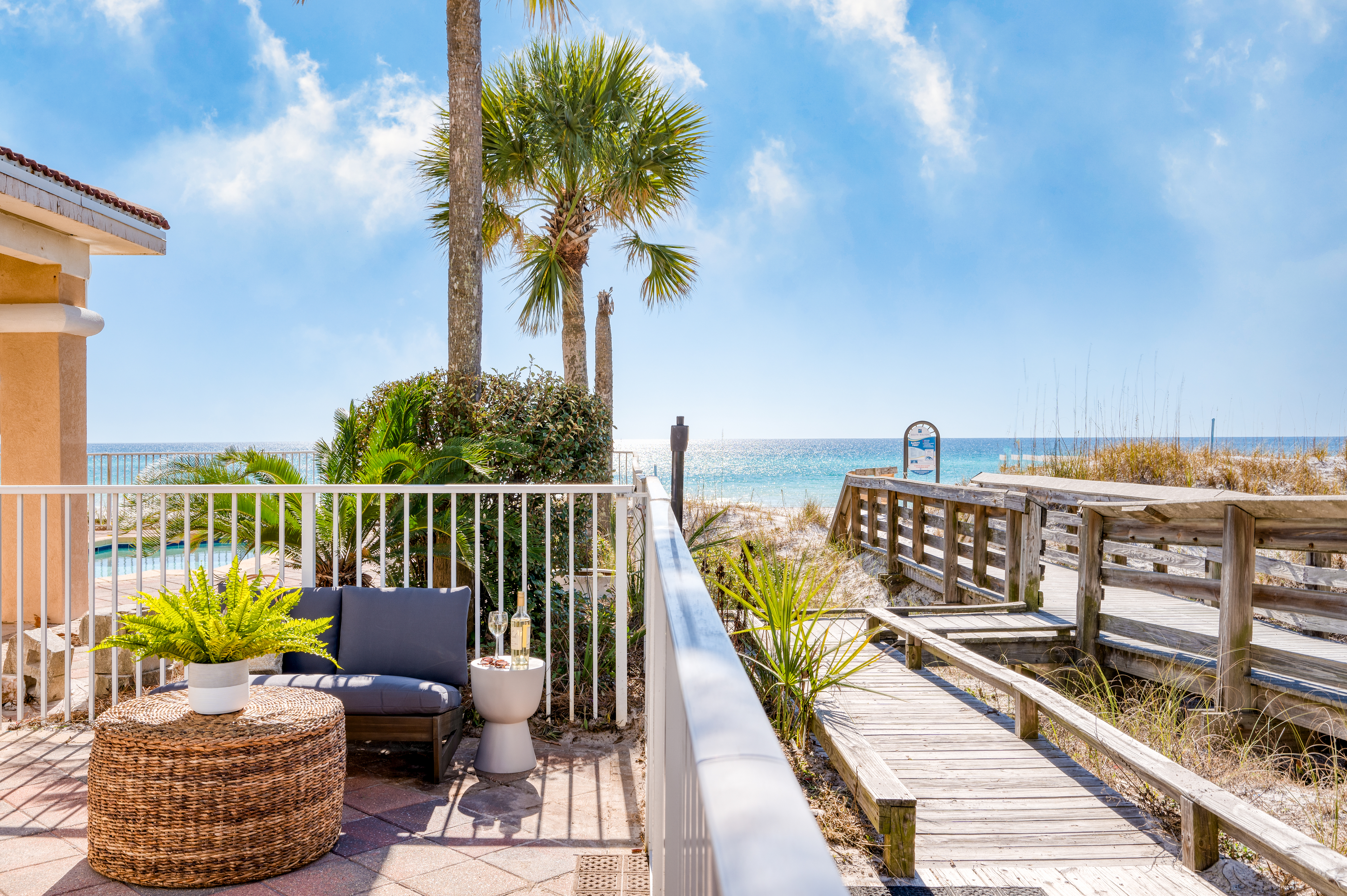 Miramar Vacation Home Five Bedroom Steps to Beach