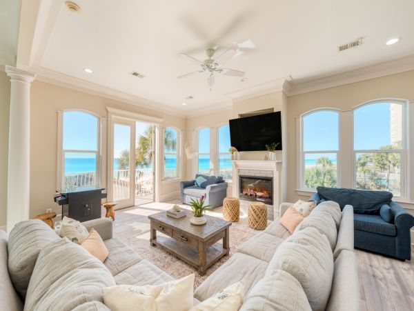 Miramar Vacation Home Five Bedroom Steps to Beach