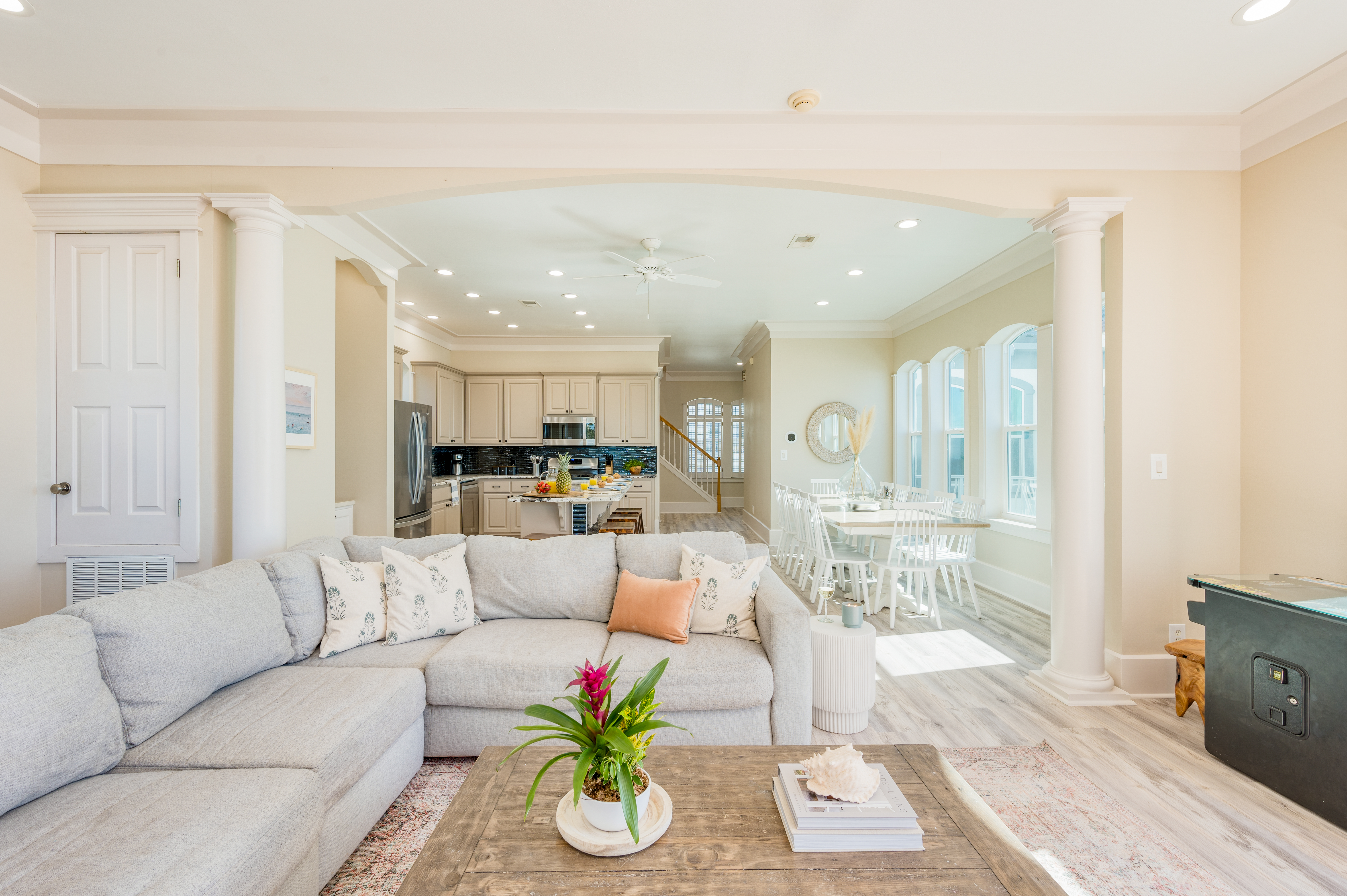 Miramar Vacation Home Five Bedroom Steps to Beach