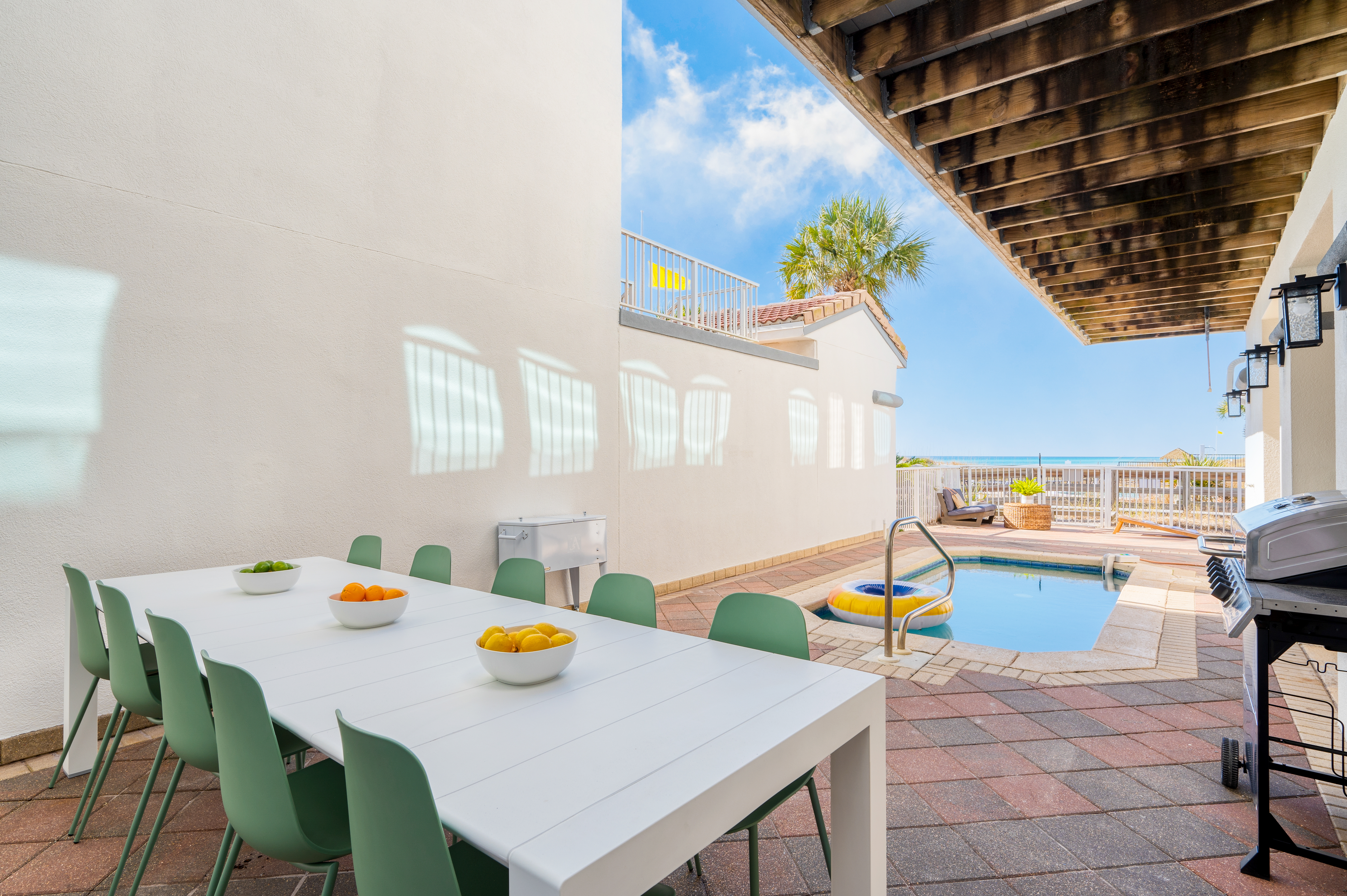 Miramar Vacation Home Five Bedroom Steps to Beach
