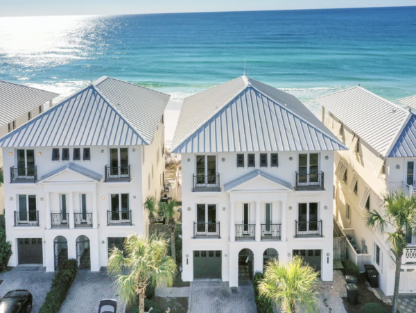 Stunning Gulf Front Miramar Beach Five Bedroom Home