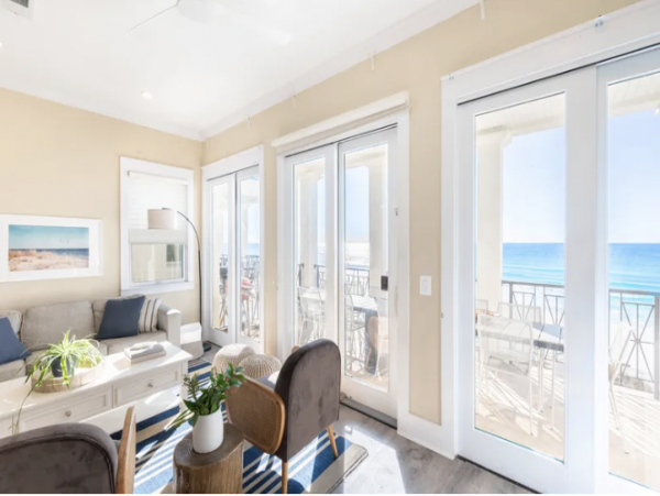 Stunning Gulf Front Miramar Beach Five Bedroom Home
