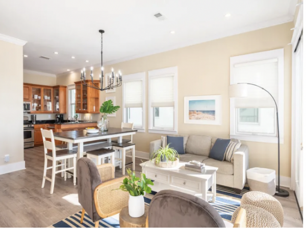 Stunning Gulf Front Miramar Beach Five Bedroom Home