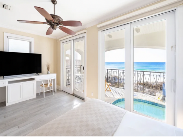 Stunning Gulf Front Miramar Beach Five Bedroom Home