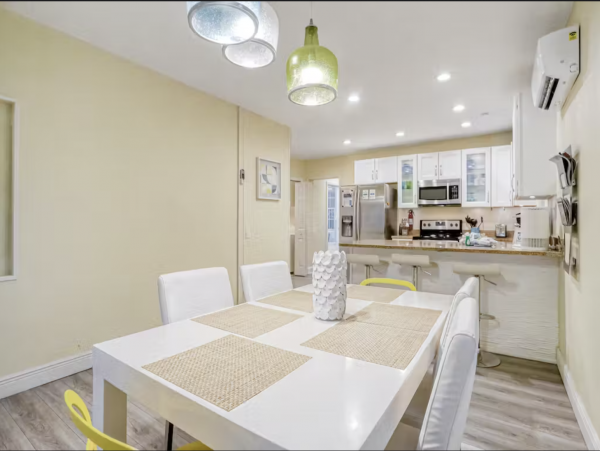 Lovely Two Bedroom Home with Private Pool Walk to Beach