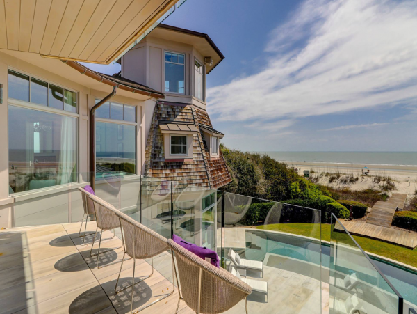 Luxury Oceanfront 5 Bedroom Home with Pool & Spa