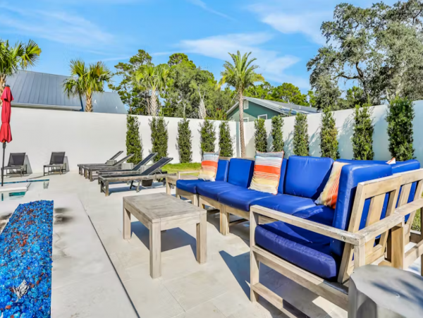 Santa Rosa Beach Luxury 8 Bedroom Home Short Walk to Beach