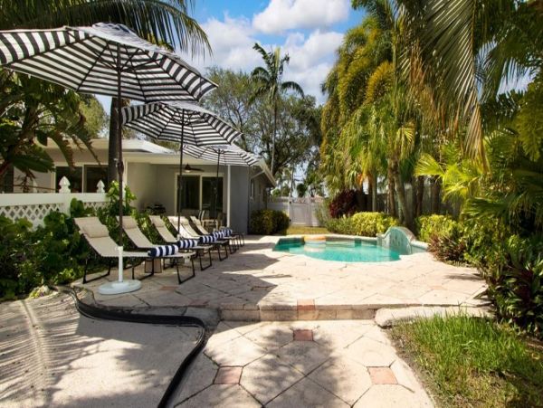 Canalfront Vacation Home in Pompano Beach with Pool & Dock