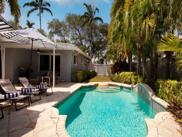 Canalfront Vacation Home in Pompano Beach with Pool & Dock