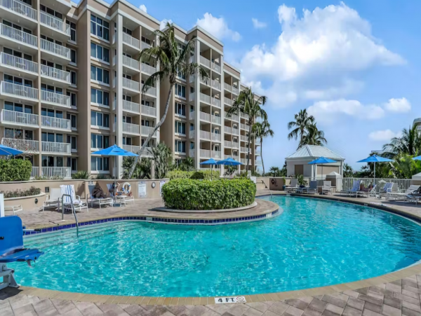Gulf-front Marco Island Condo Sleeps 4 Guests