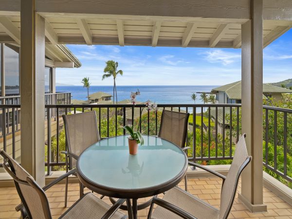 Kapalua One Bedroom Vacation Condo with Full Ocean View