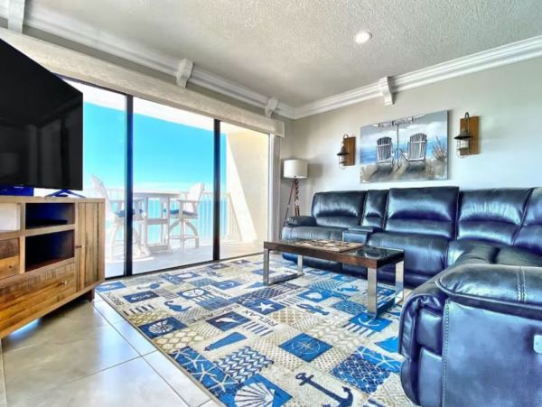 Oceanfront 2 Bedroom Indian Shores Vacation Condo