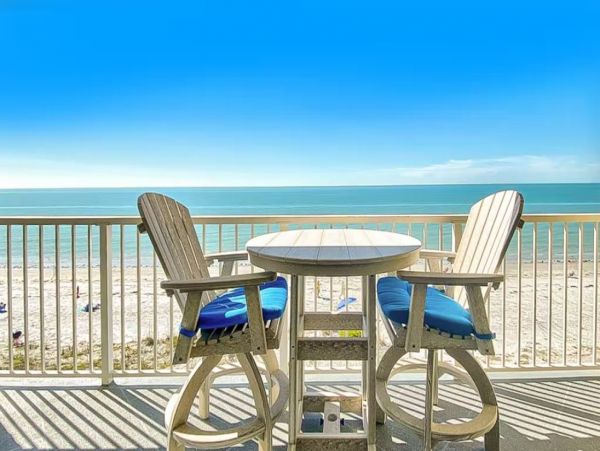 Oceanfront 2 Bedroom Indian Shores Vacation Condo
