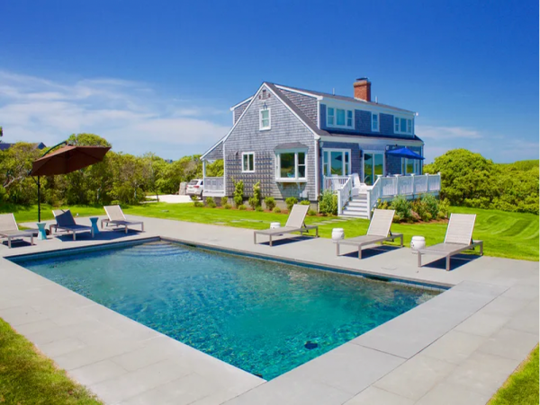 Nantucket Beach House luxury Rental Pool Home