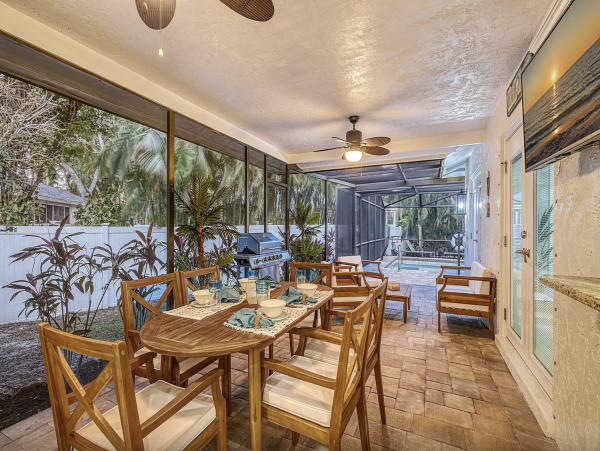 Siesta Key Vacation Rental - Three Bedroom Beach Home with Private Pool