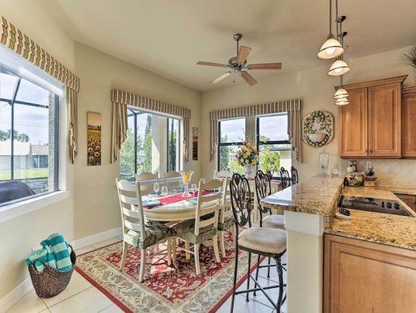 Cape Coral Vacation Home Four Bedroom
