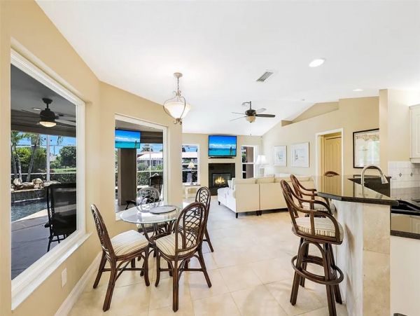 Waterfront Mansion with 5 Bedrooms & Boat Dock