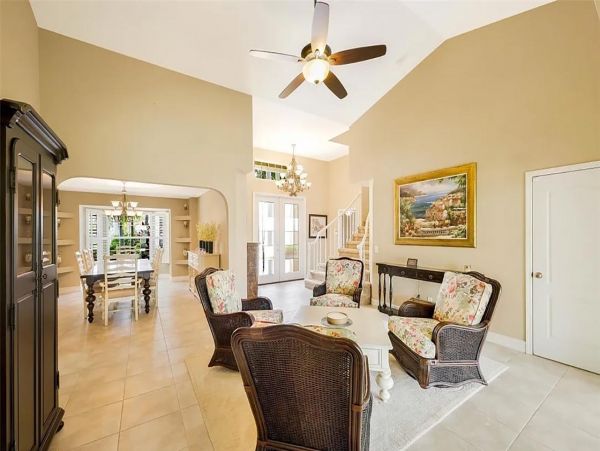 Waterfront Mansion with 5 Bedrooms & Boat Dock