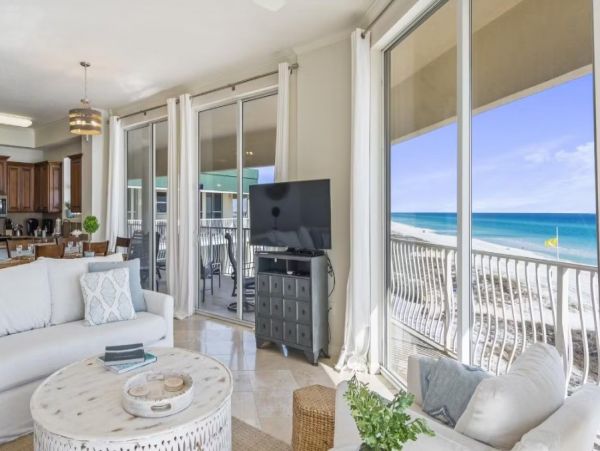 Santa Rosa Beach Vacation Condo Three Bedroom on Beach