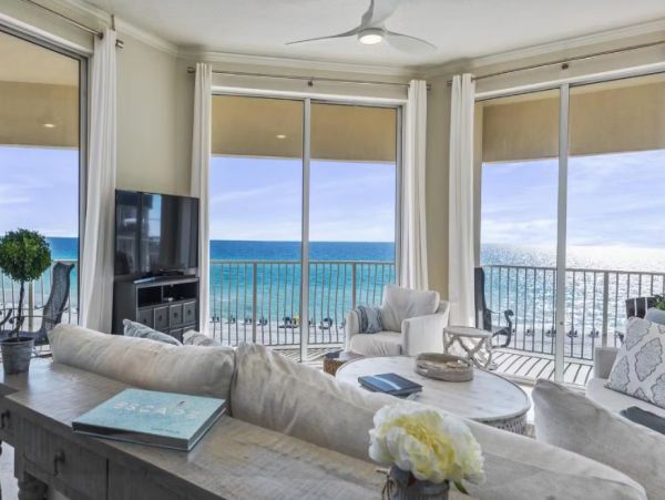 Santa Rosa Beach Vacation Condo Three Bedroom on Beach
