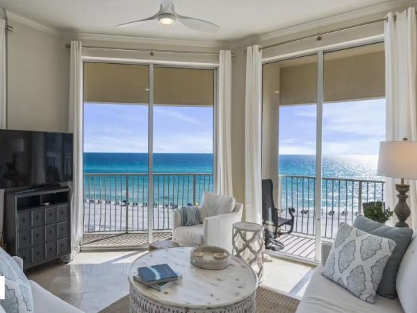 Santa Rosa Beach Vacation Condo Three Bedroom on Beach