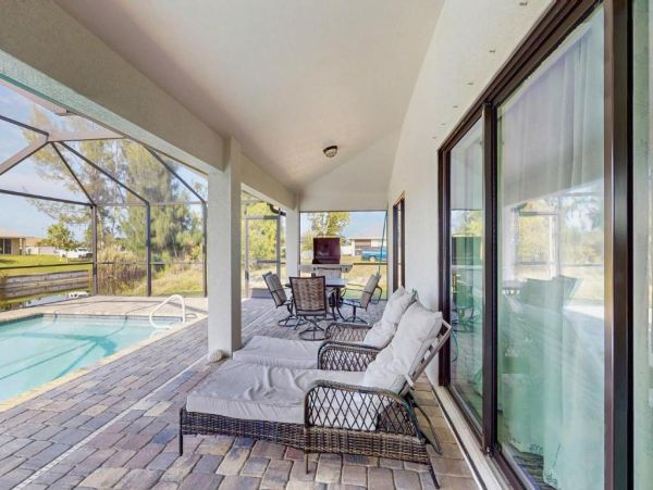 Spacious Canal-Front Home with Private Pool in Cape Coral, FL NEW ARRIVAL!