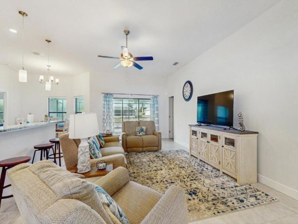 Spacious Canal-Front Home with Private Pool in Cape Coral, FL NEW ARRIVAL!
