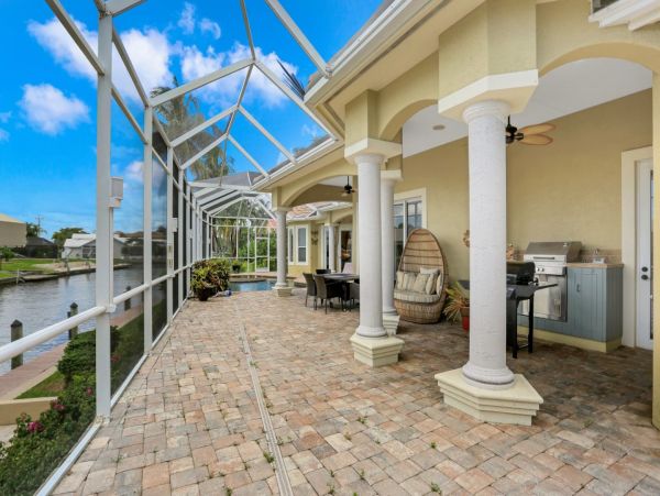 Luxurious Cape Coral Vacation Home with Pool and Boat Dock