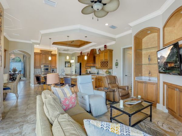 Luxurious Cape Coral Vacation Home with Pool and Boat Dock
