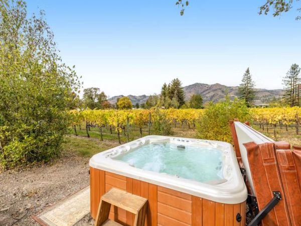 Beautiful Vineyard Vacation Estate in Kenwood with Pool & Hot Tub