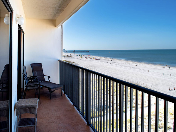 Clearwater Condo with Gulf Views 2 Bedrooms Sleeps 6 Guests