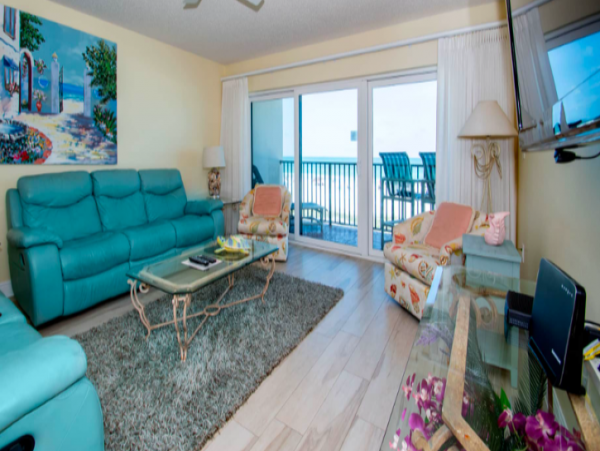 Two Bedroom , 2 Bathroom Condo with Gulf views