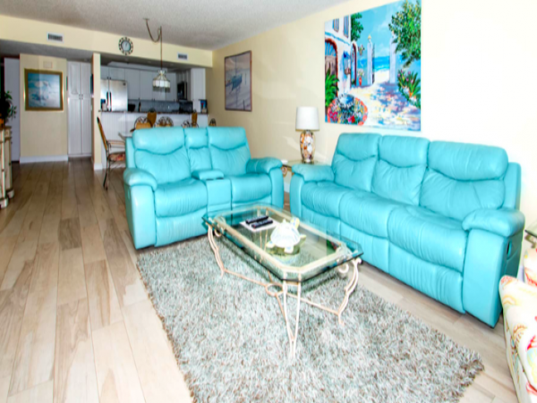 Two Bedroom , 2 Bathroom Condo with Gulf views