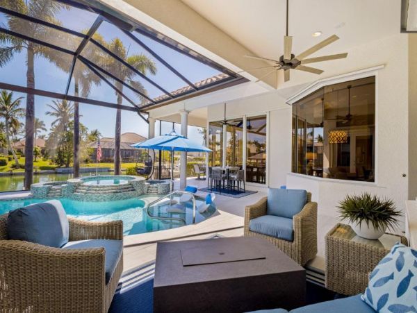 Marco Island Vacation Home Four Bedroom with Pool