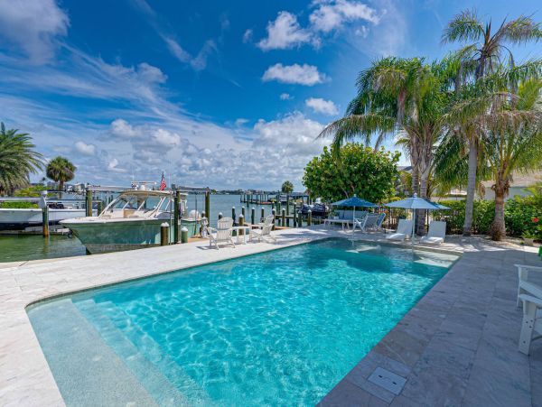 St. Pete Beach Waterfront Vacation Rental | Florida Gulf Coast Luxury Pool Home