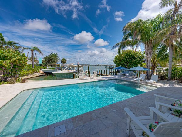 St. Pete Beach Waterfront Vacation Rental | Florida Gulf Coast Luxury Pool Home