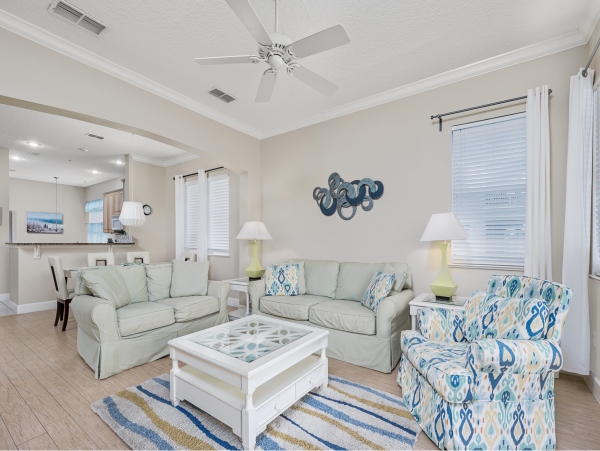 Palm Coast Three Bedroom Vacation Condo Ocean Views
