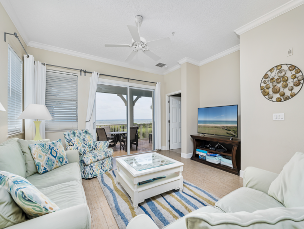 Palm Coast Three Bedroom Vacation Condo Ocean Views