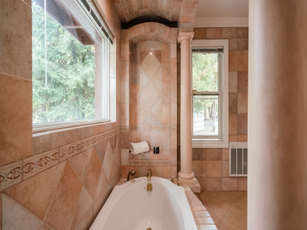 Spectacular 7 Acre European-Style Vineyard Estate Natural Stone Pool & Spa