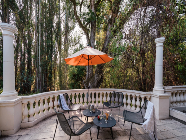 Spectacular 7 Acre European-Style Vineyard Estate Natural Stone Pool & Spa