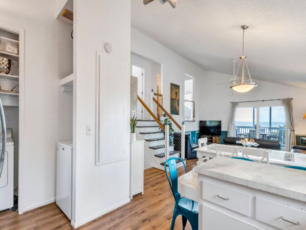 Beachfront Bungalow triplex sleeps 14