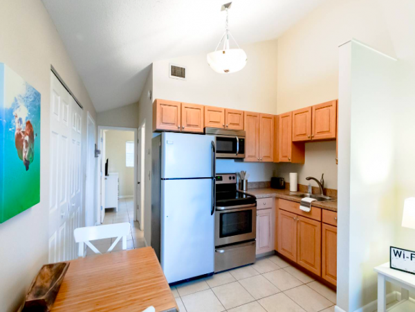 Beachfront Bungalow triplex sleeps 14