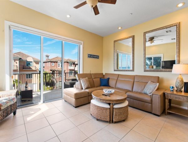 Treasure Island Beachfront Vacation Rental Sunset Beach Luxury Home with Rooftop Deck